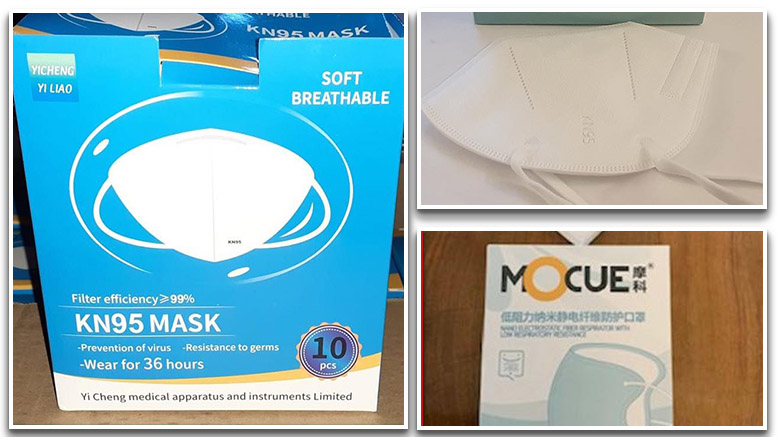 FOTO. ALERTĂ. Modele de măști de pe lista produselor periculoase, vândute și în România