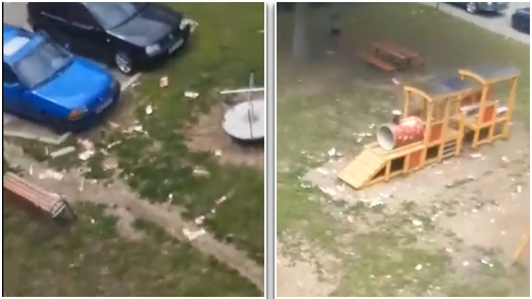 VIDEO. E prea de tot! S-a făcut curat în Satu Mare, dar imediat au reapărut gunoaiele