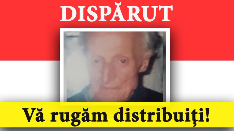Polițiștii sătmăreni vă cer ajutorul. Sătmărean dispărut de acasă, de negăsit de cinci zile