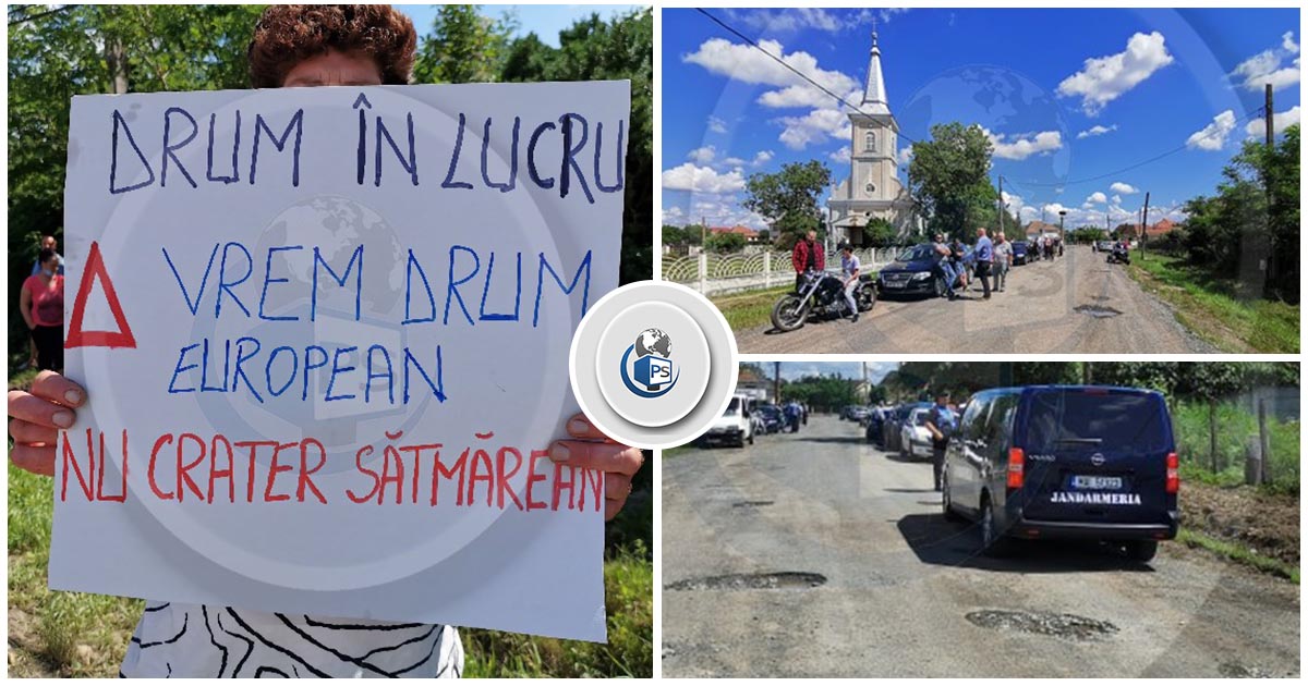 Un nou protest, cu sute de persoane, pe Autostrada Codrului! Rușinea continuă!