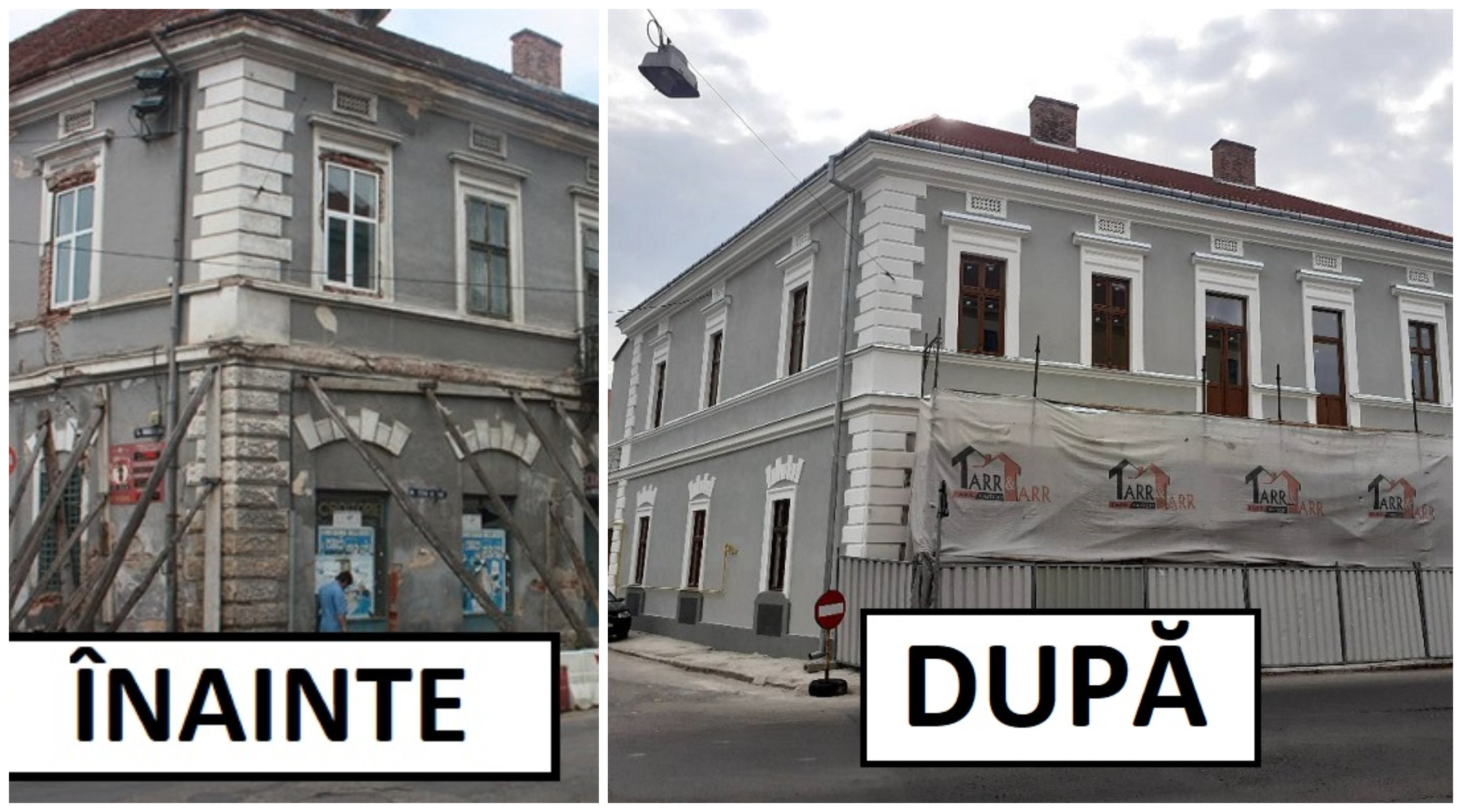 FOTO. Casa cu bârne, rușinea Sătmarului, reabilitată. Arată superb acum