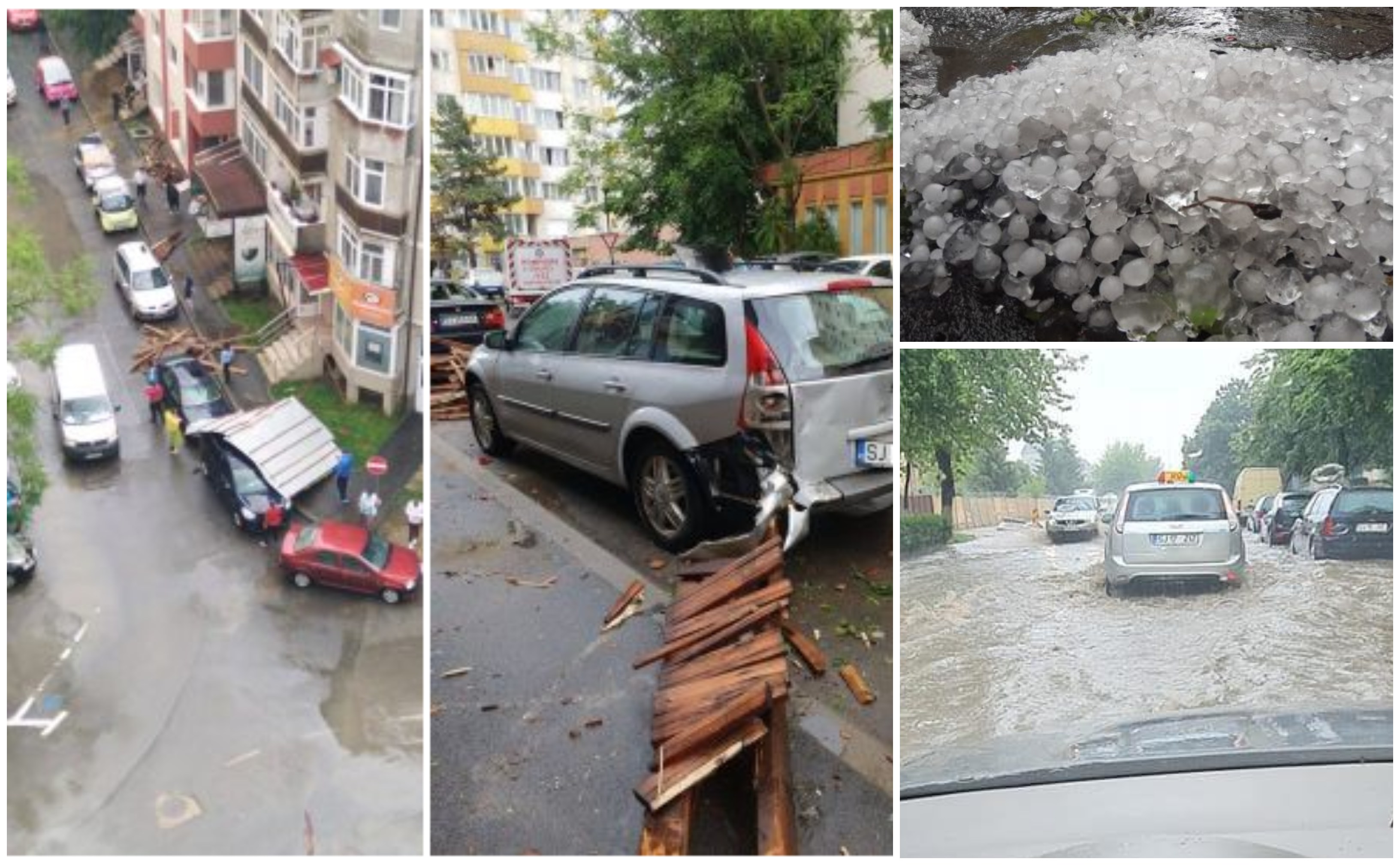 VIDEO. Codul roșu a făcut prăpăd în județul vecin! Inundații și distrugeri!