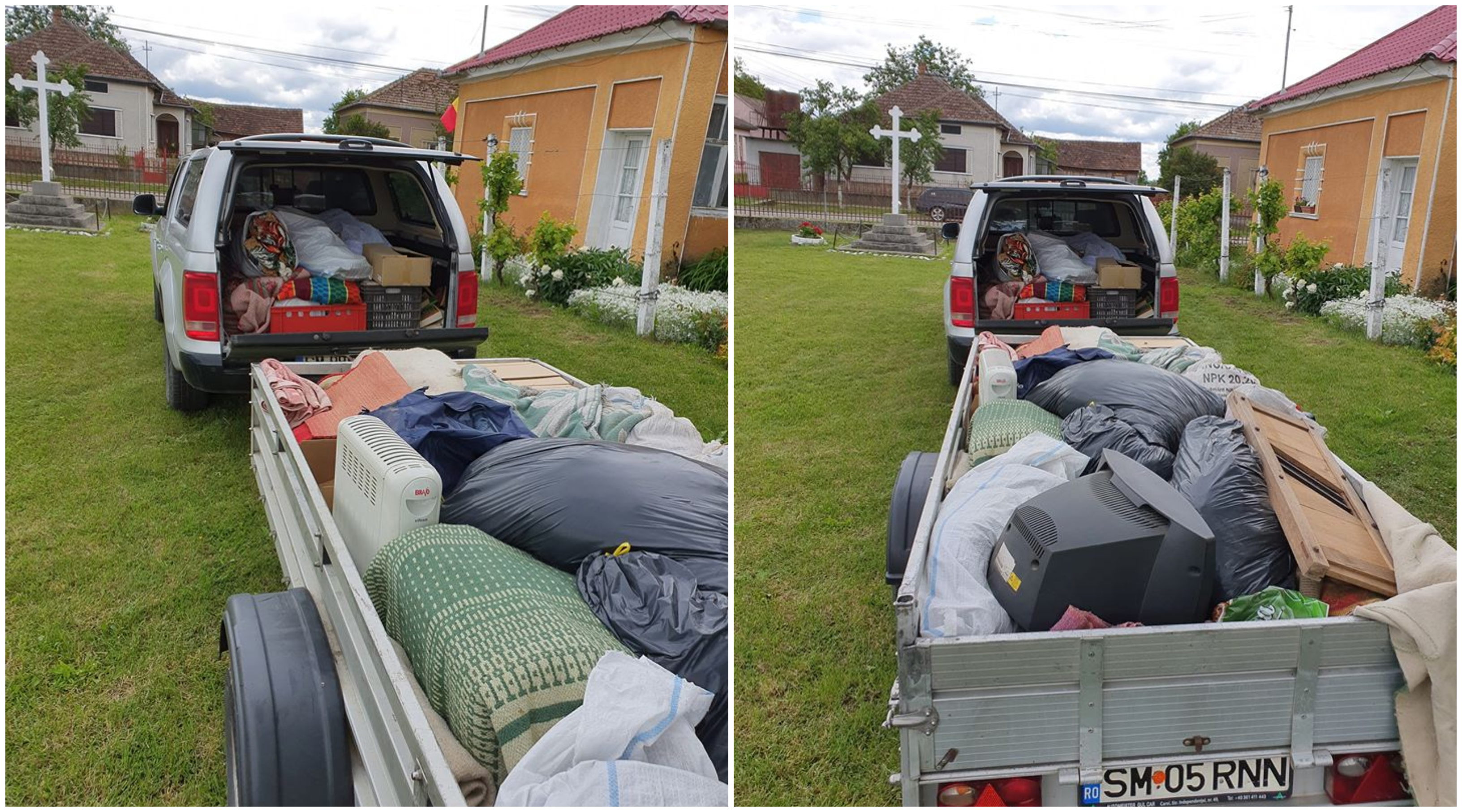 FOTO. Gestul unei familii din județ: donații sistematice pentru copii și vârstnici