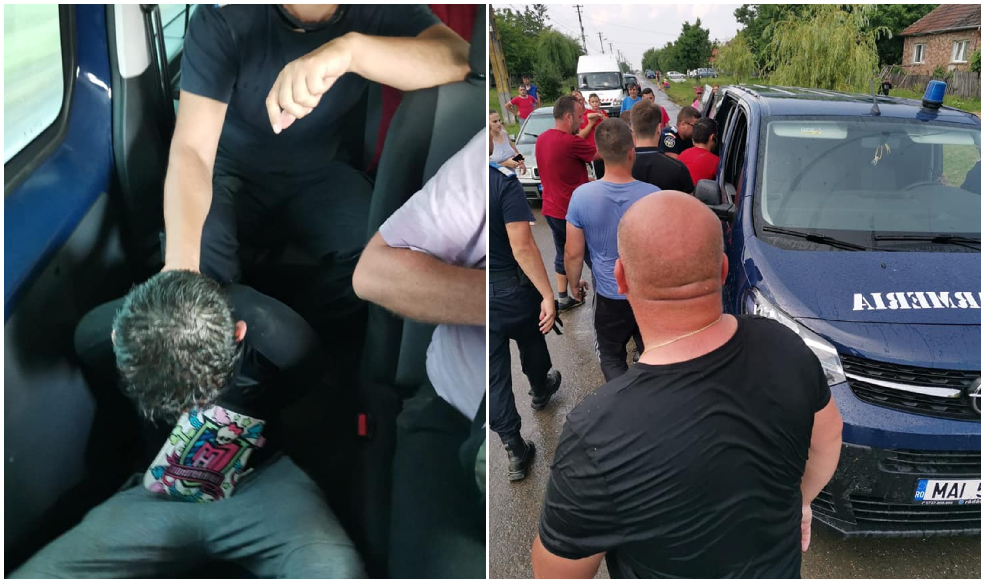 FOTOGALERIE. Cum a fost prins evadatul din Penitenciarul Satu Mare. Efort comun al forțelor de ordine