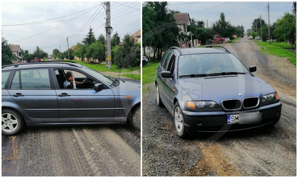 FOTO. Bombardierul number one! Cu mașina pe asfaltul încins și cu înjurături la purtător