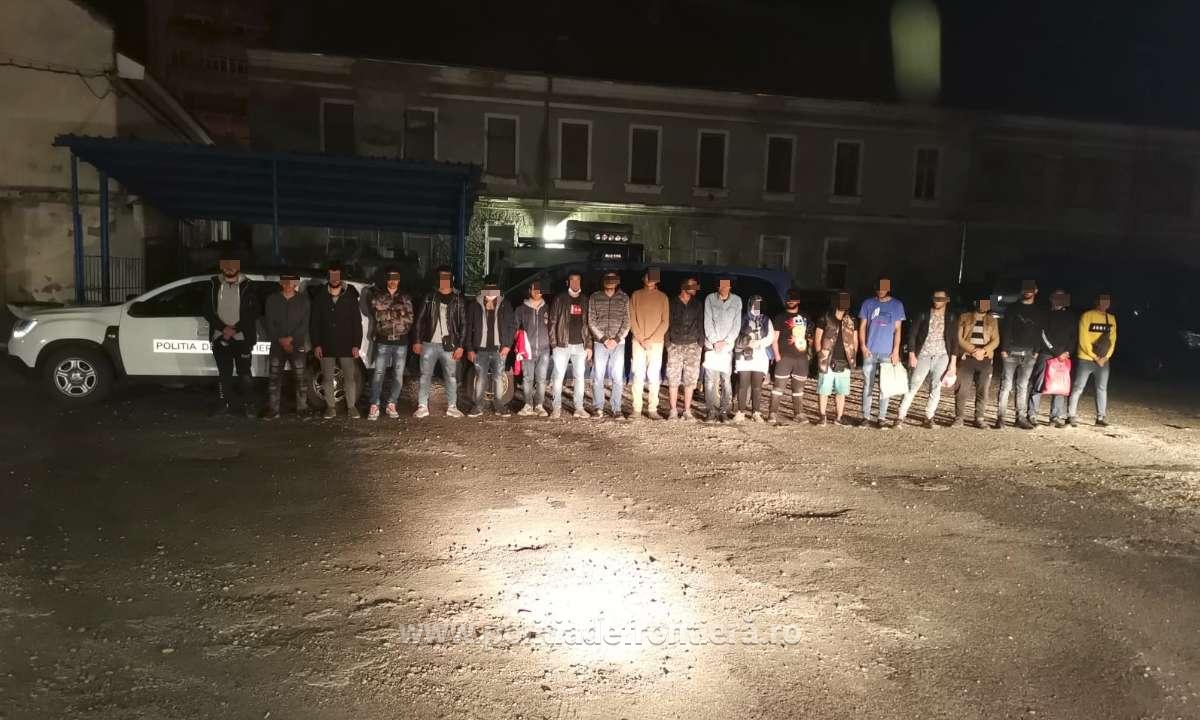 Probleme pe frontiera verde. Polițiștii se confruntă cu un nou val de refugiați