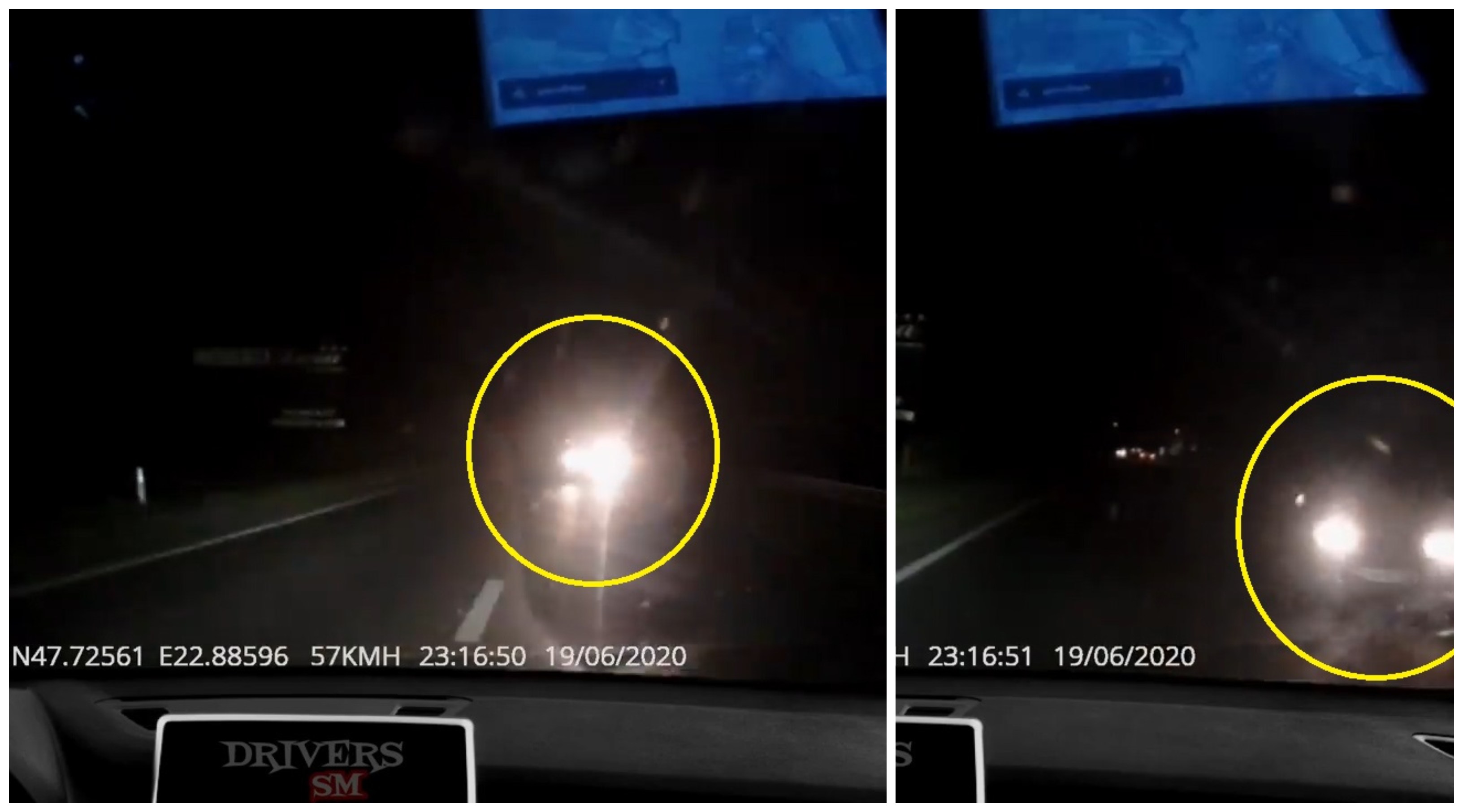 VIDEO. Tragedie evitată în ultima clipă! Șofer inspirat, a evitat coliziunea frontală