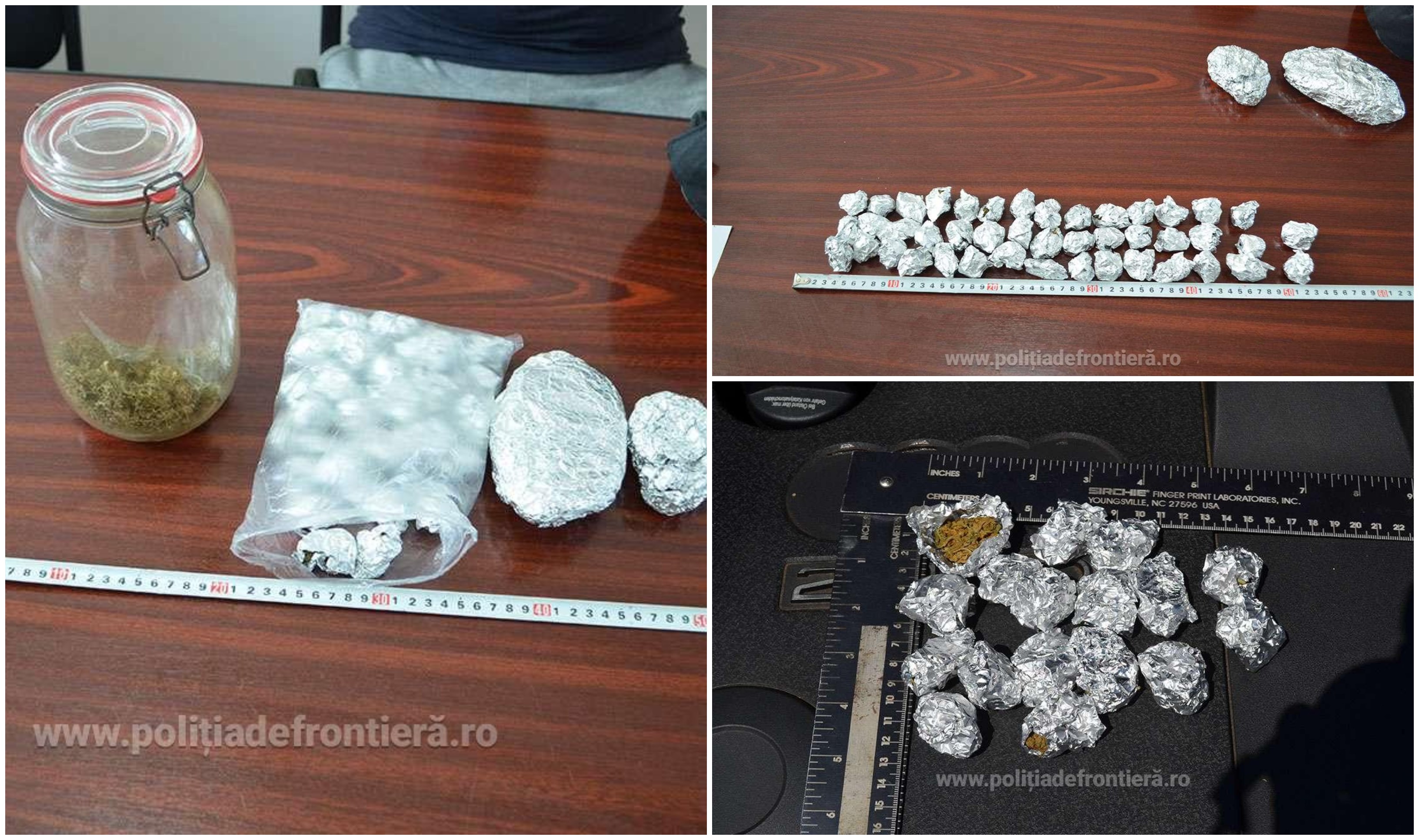 FOTOGALERIE. Tată și fiu, traficanți de droguri. Prinși în flagrant de polițiștii de frontieră