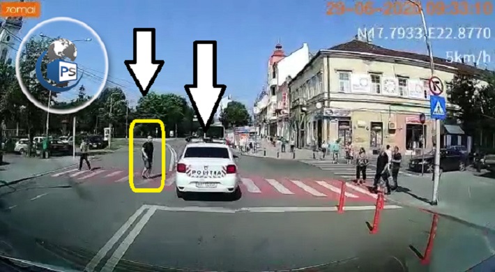 VIDEÓ. Sietős rendőr