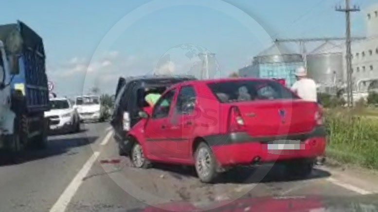 VIDEO. Accident în lanț pe DN19, între Satu Mare și Botiz