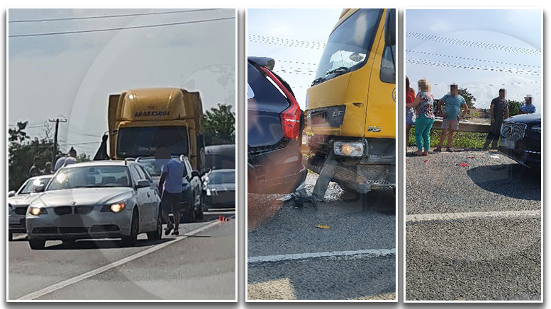 FOTO/VIDEO. Accident în lanț, cu patru mașini, pe Drumul Careiului