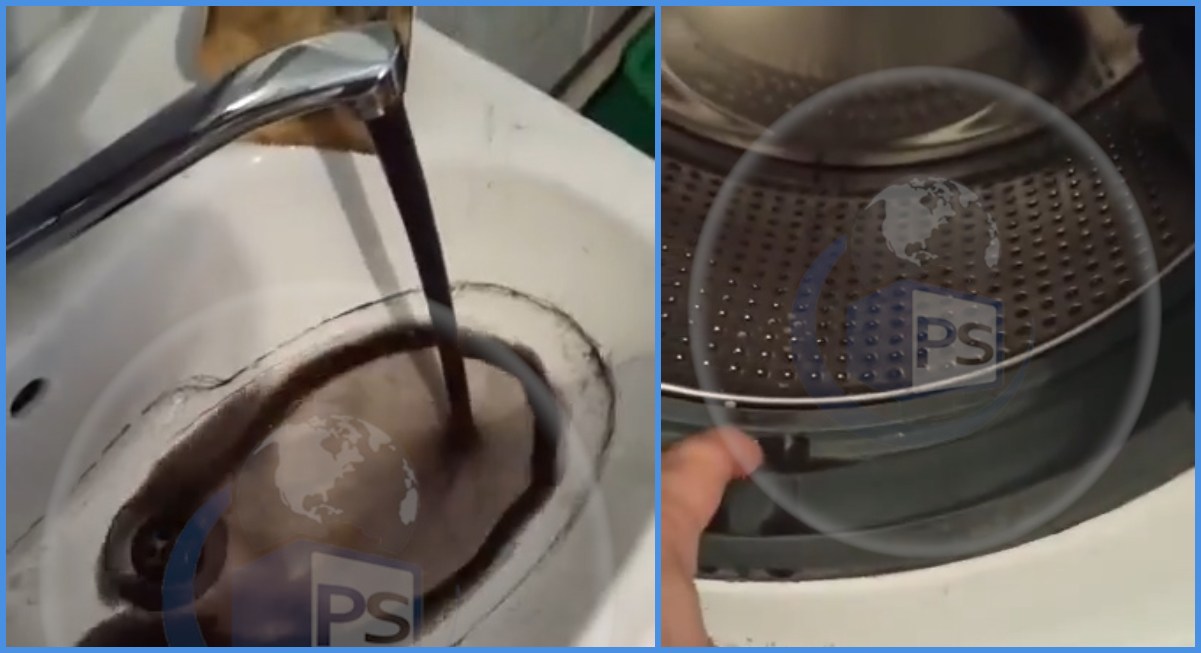 VIDEO. În plină pandemie, unii locuitori din județ primesc apă murdară la robinete