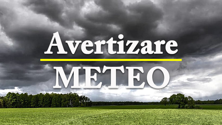 HARTĂ. Avertizare meteo: Zone din Satu Mare, sub Cod galben de precipitații