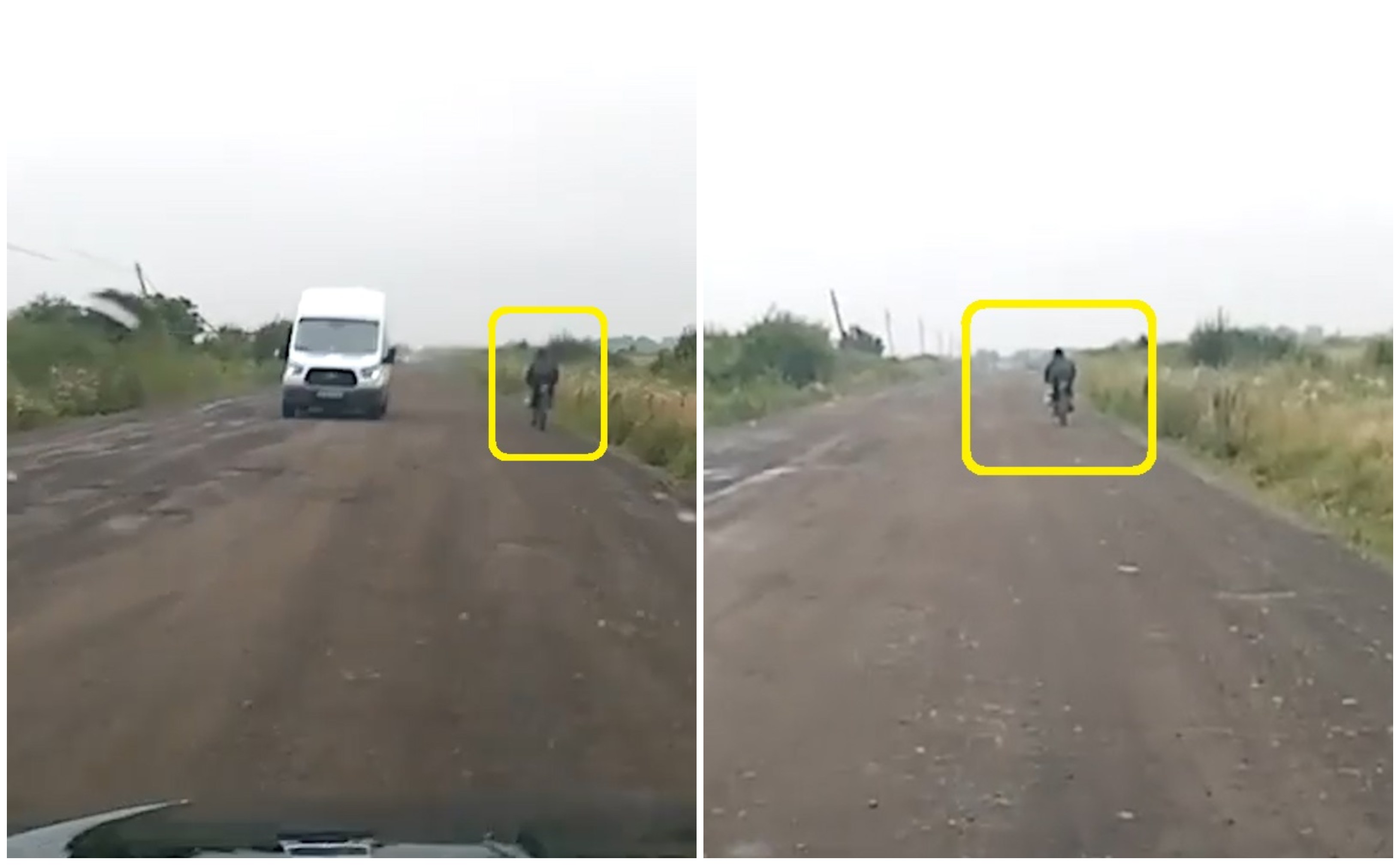 VIDEO. Drumul din județul Satu Mare pe care bicicliștii depășesc autoturismele!