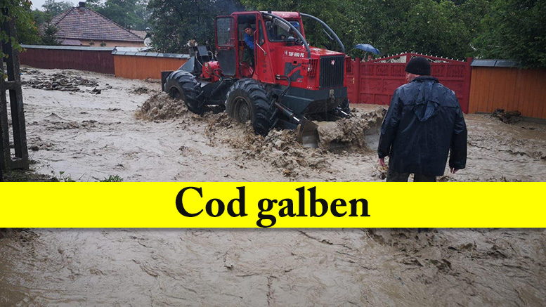 Pericol de inundații la Satu Mare. Cod galben pe mai multe râuri. Hidrologii se așteaptă la precipitații importante