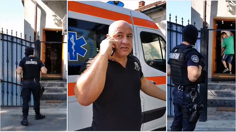 FOTO/VIDEO. Cunoscutul sătmărean Tibi Blaga, executat cu trupele speciale