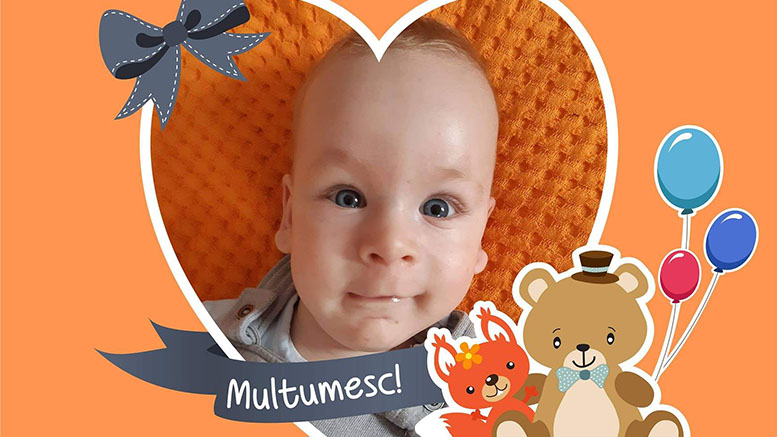 S-au strâns banii necesari pentru micuțului Noel: "Ne-ați dăruit atât de mult!"