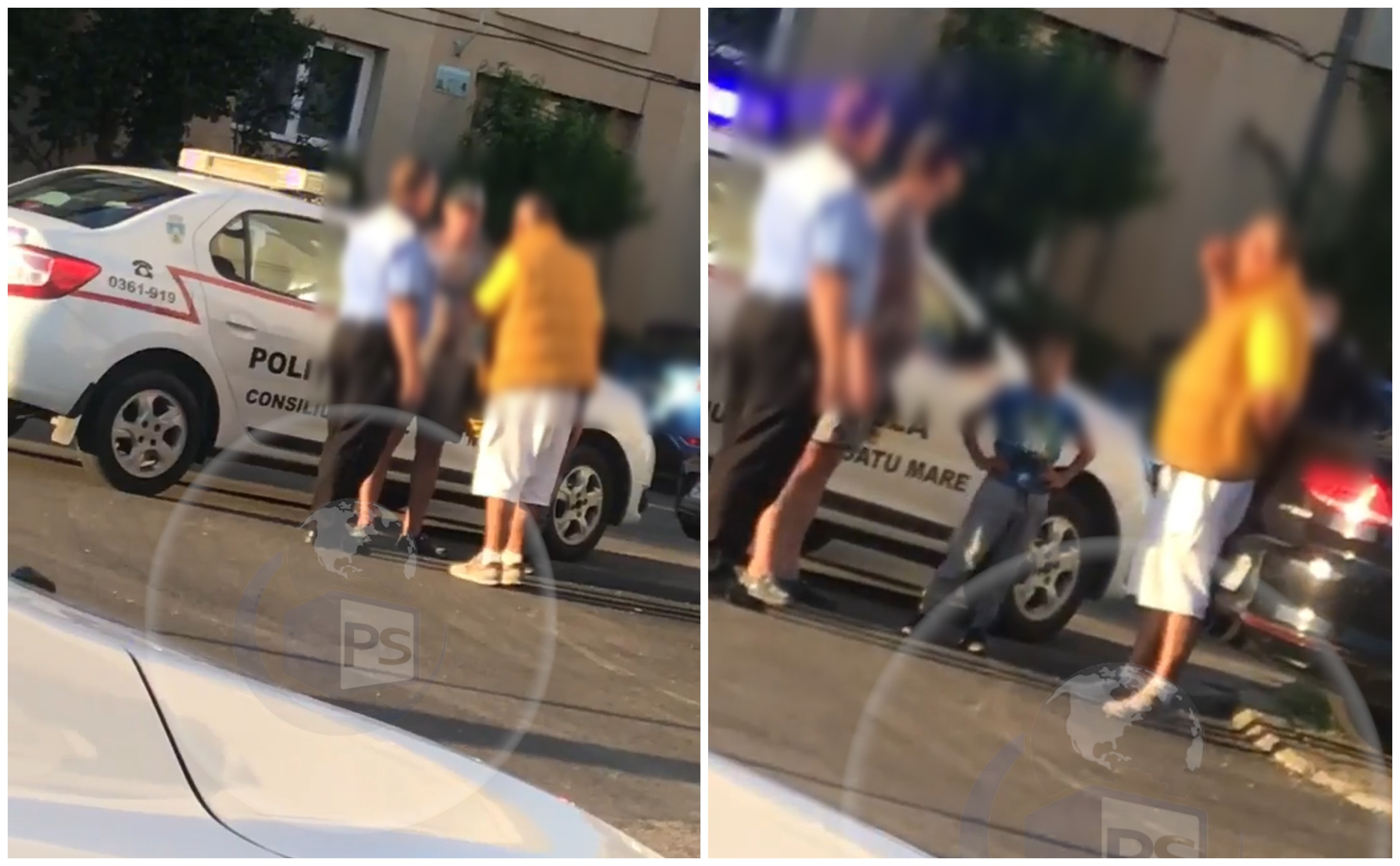 VIDEO. Poliția Locală ar fi ezitat în fața unor scandalagii. S-a lăsat cu amenzi în final