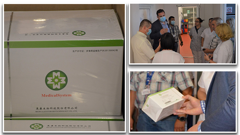 FOTO. Mii de kit-uri de teste COVID, achiziționate pentru SJU Satu Mare