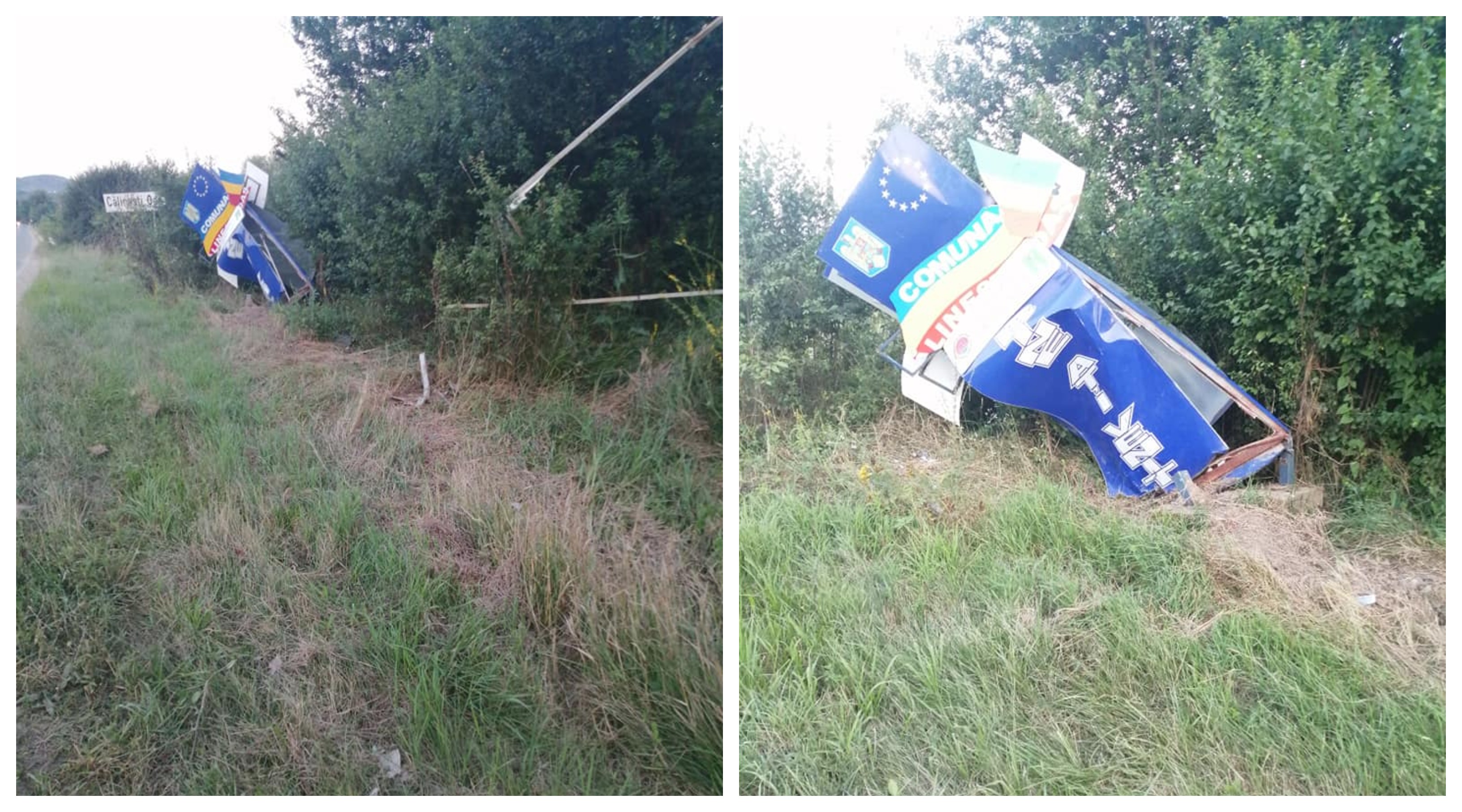 FOTO. Accident în județul Satu Mare. Un primar oferă recompensă