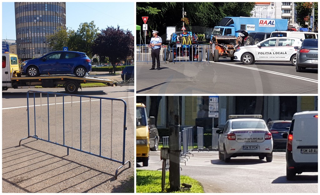 FOTOGALERIE. Circulație închisă parțial în Centrul Vechi. Atenție, șoferi!