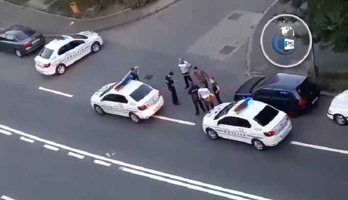 FOTO/VIDEO. Sătmarul minunilor: un hoț prins de păgubit a sunat la 112!