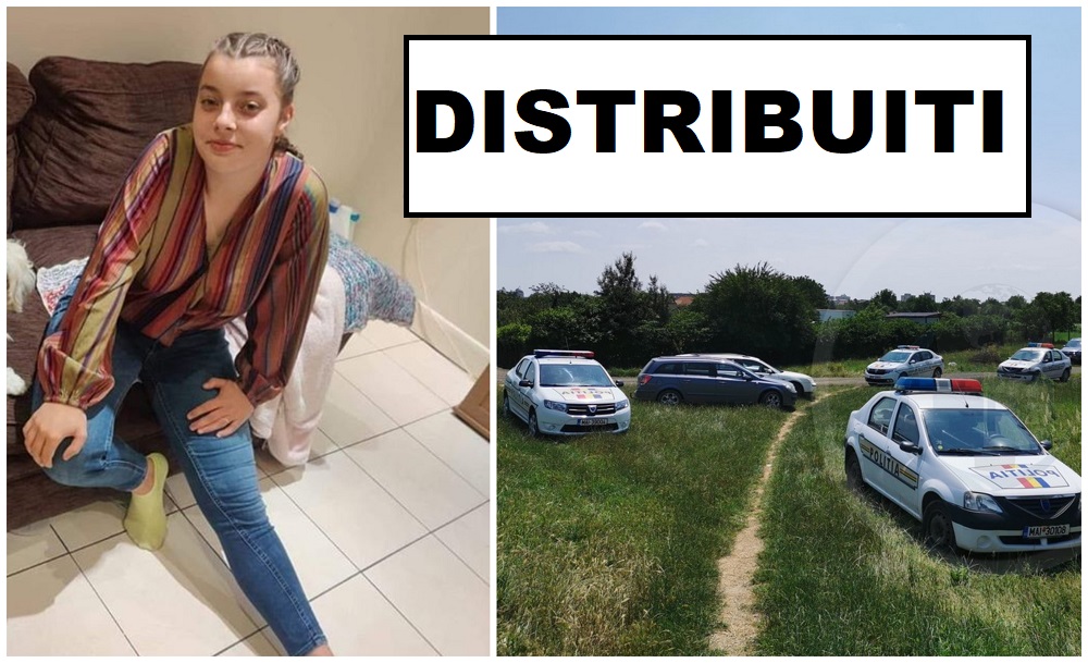 Cristina (13 ani) dispărută fără urmă în Satu Mare. A fost găsită de Poliție