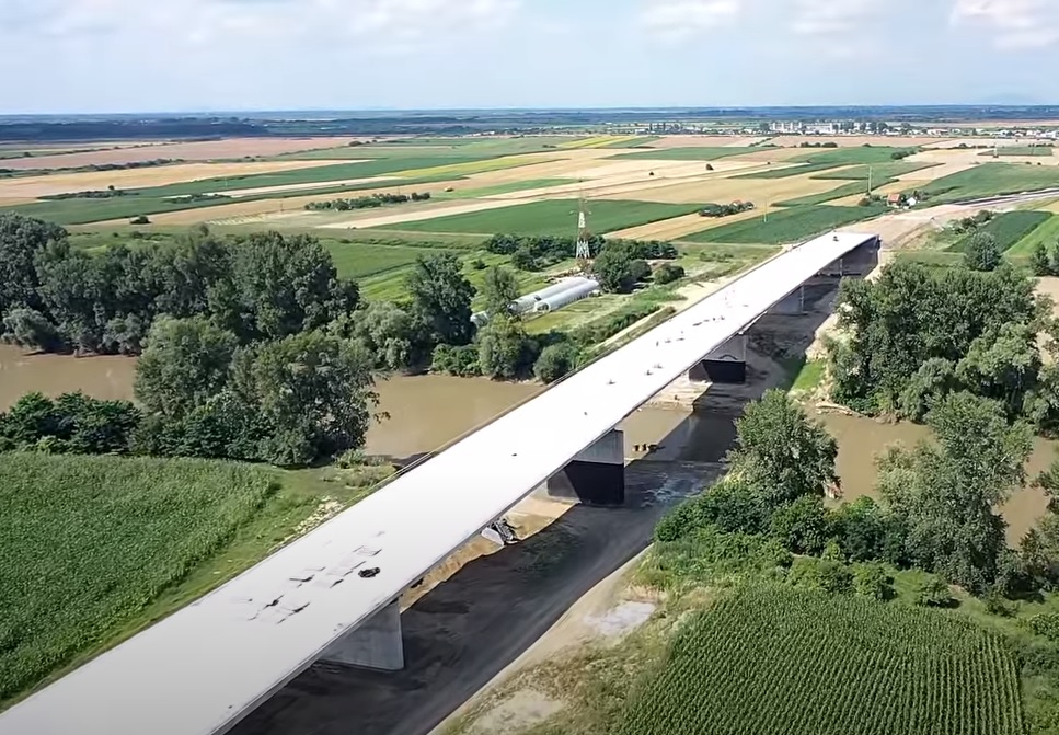 FOTO/VIDEO. Avem pod peste Someș, în Satu Mare! Se va circula în acest an