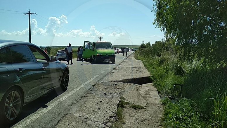 FOTO. Accident pe DN19, între Rătești și Ardud. Se circulă cu dificultate