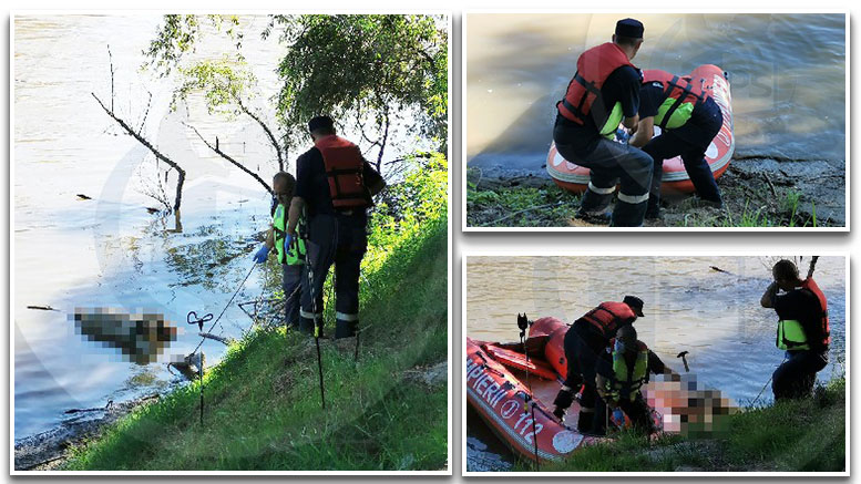 FOTO. Cadavrul unui tânăr, găsit pe râul Someș, în zona Micro 16