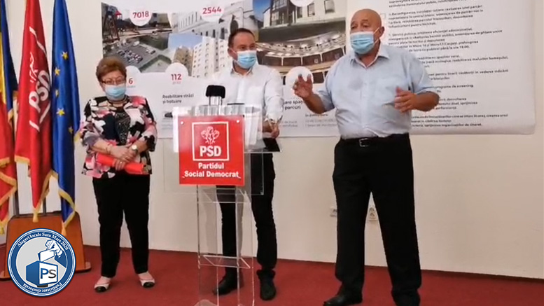 VIDEO. PSD își prezintă lista de consilieri. Vor proiecte sociale, sport de masă și reabilitarea Filarmonicii