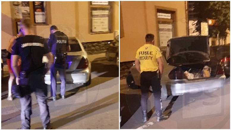 FOTO. Agenți de pază cu spirit civic. Cum i-au protejat bunurile unui șofer