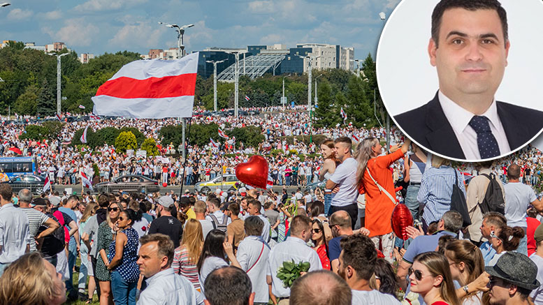 Gabriel Leș. fost ministru al Apărării, solidar cu protestatarii din Belarus. Cere o poziție fermă României