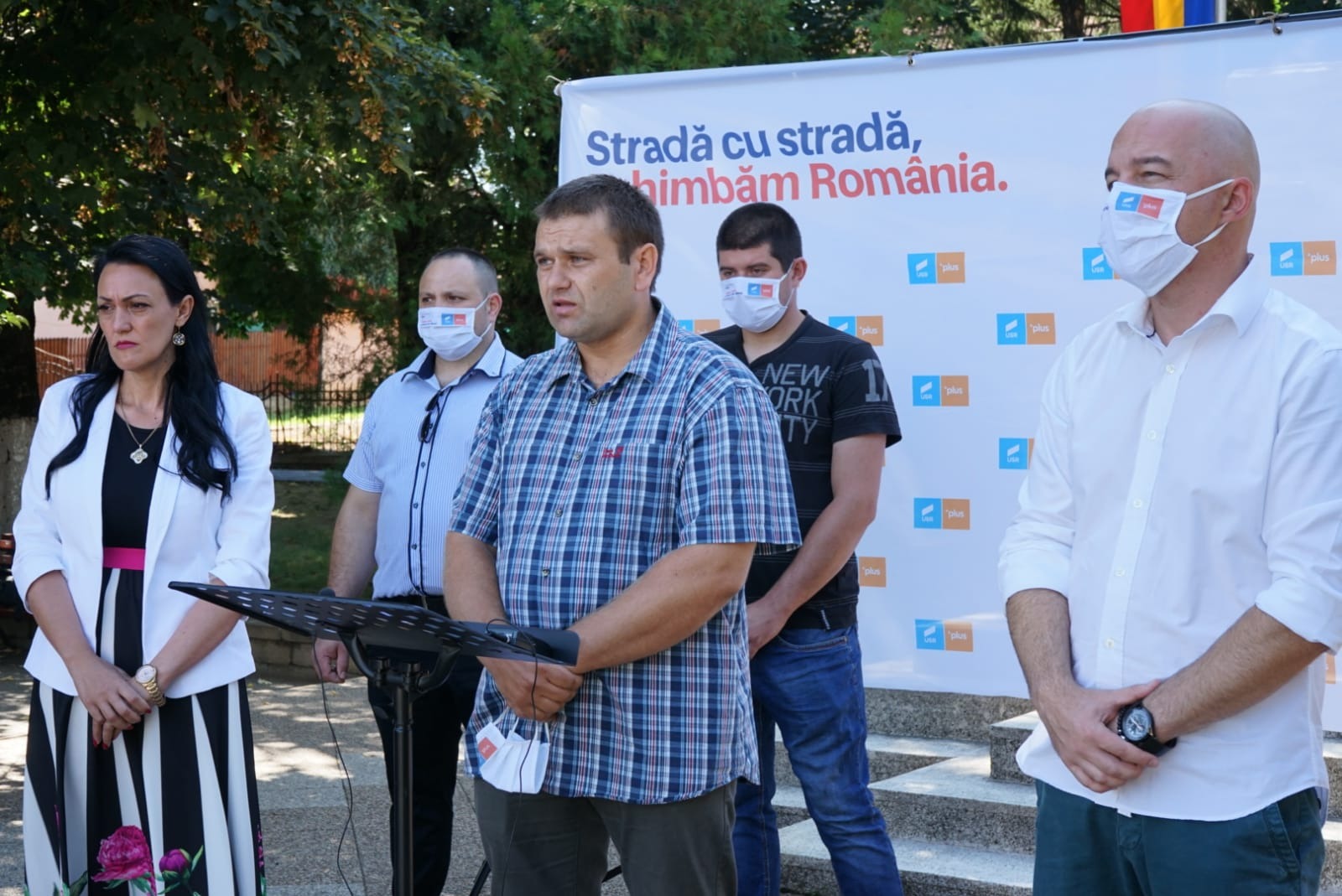 FOTO/VIDEO. Alianța USR PLUS Tășnad și-a lansat candidații la locale