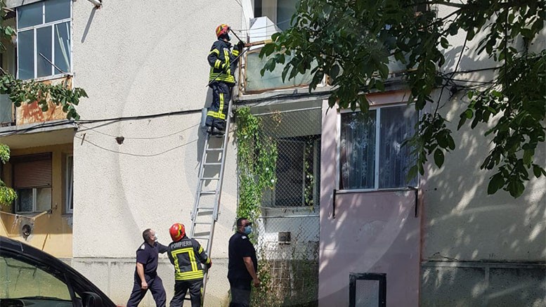 FOTO. Intervenție pentru salvarea unei sătmărence. Femeia, transportată la UPU