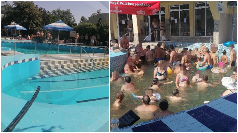 FOTO. Înghesuială cu repetiție la un ștrand din județul Satu Mare! Clienții, nemulțumiți