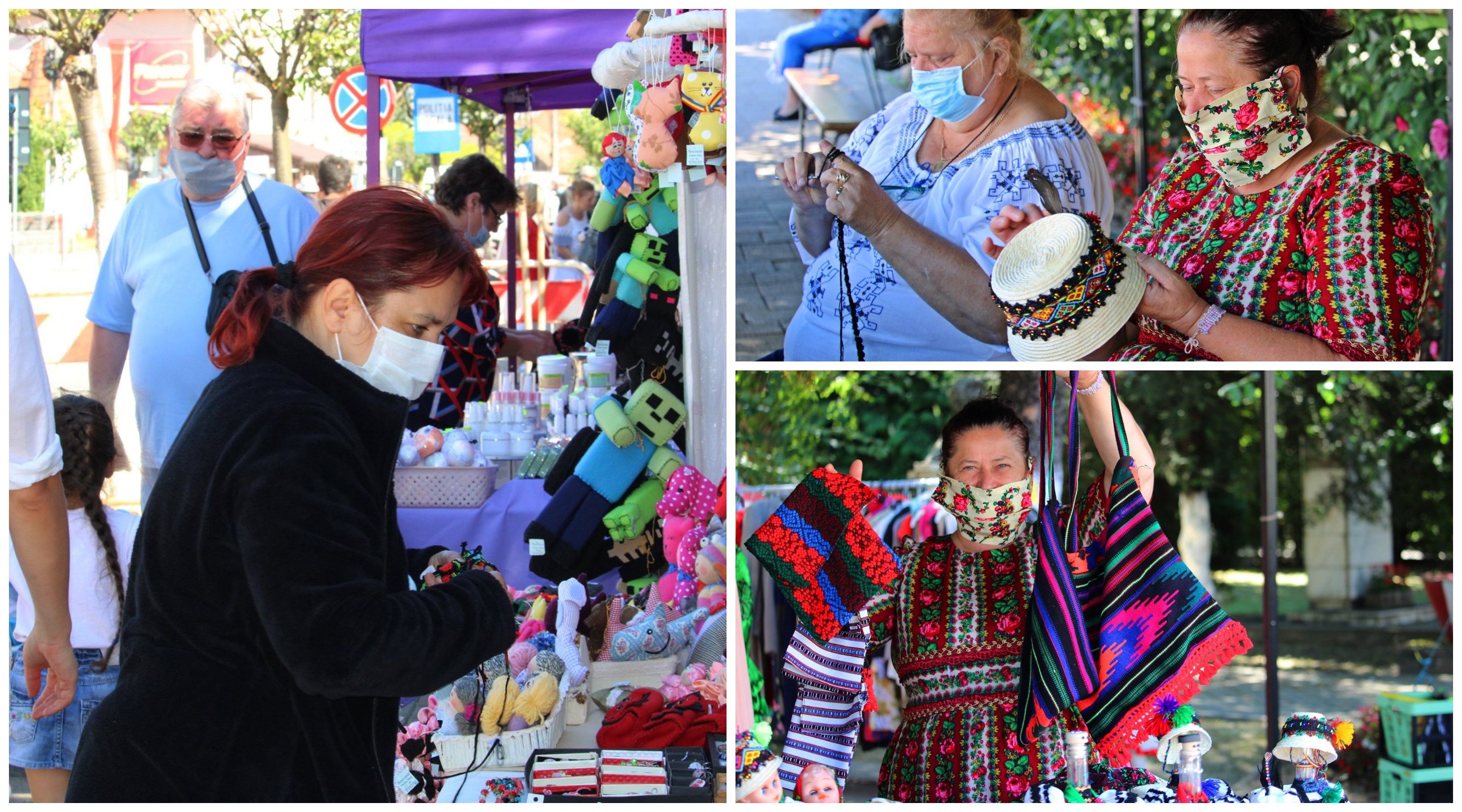 FOTOGALERIE. Primul târg de produse tradiționale în aer liber din județ, deschis la Negrești-Oaș