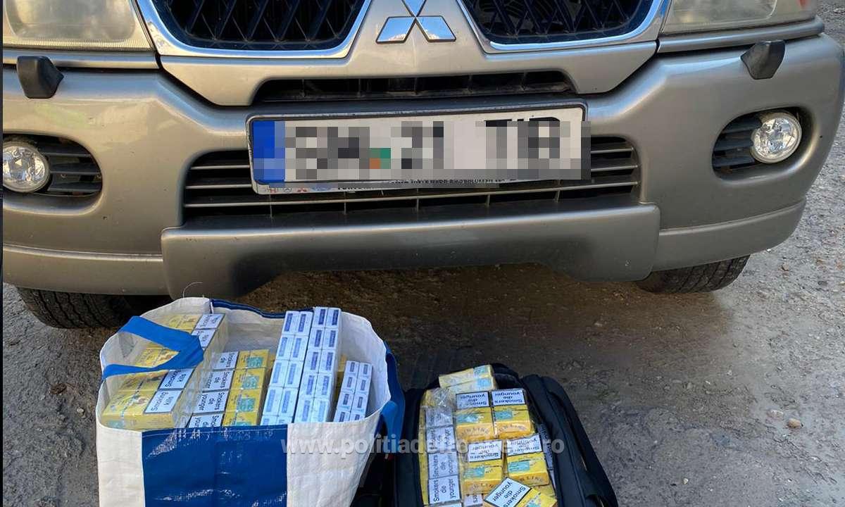 Mitsubishi Pajeroval furikázta a csempészcigarettát