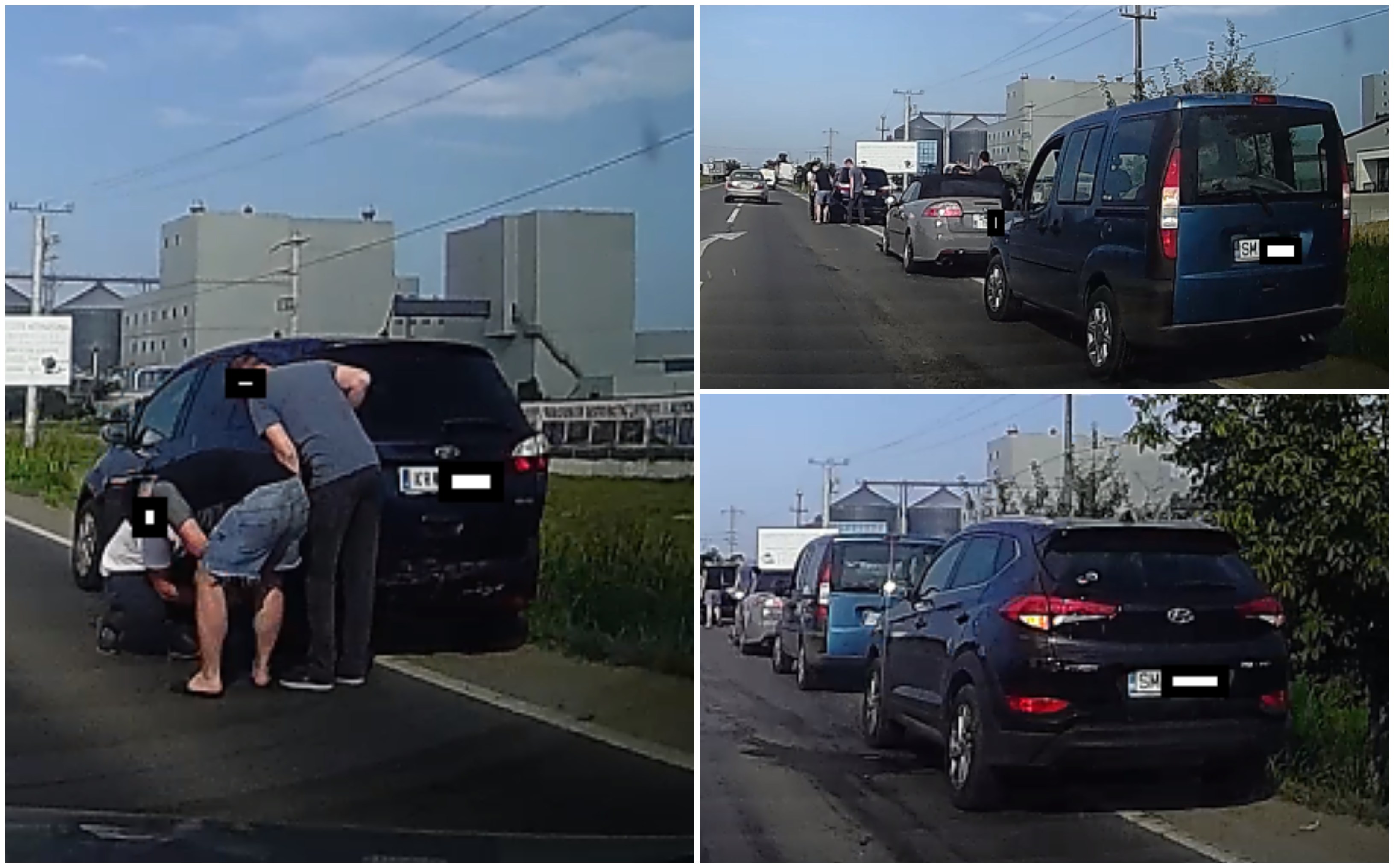 FOTO. Un nou accident între Satu Mare și Botiz, pe DN19