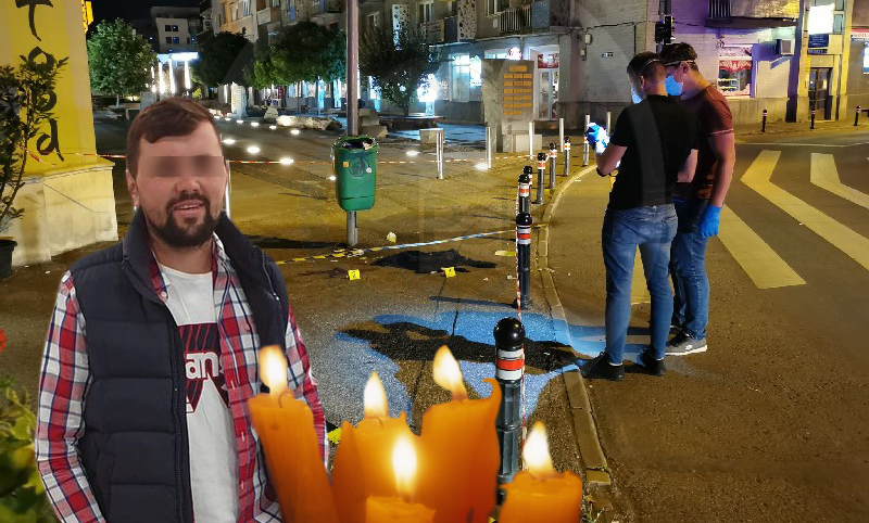 FOTO/VIDEO. Martori: ”Oricine putea fi înjunghiat în centru! Criminalul se lega de toată lumea. Victima nu i-a făcut nimic”