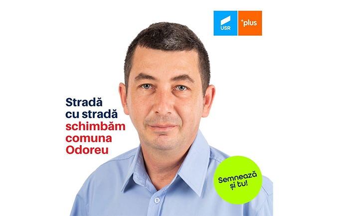 FOTO. Polițist local din municipiul Satu Mare, candidat la Primărie. A demisionat pentru a-și încerca norocul