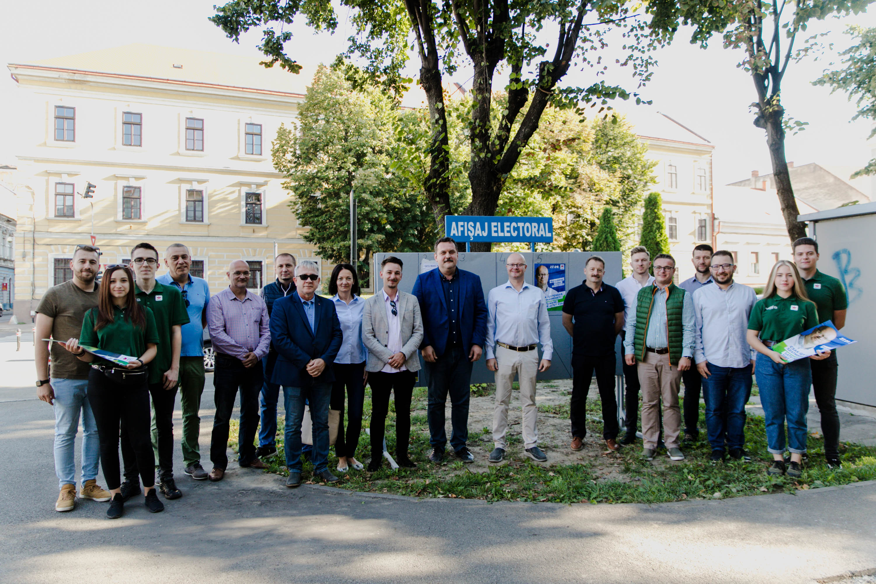 FOTO. UDMR a dat startul campaniei electorale în Satu Mare. Kereskenyi: ”Vrem o campanie constructivă”