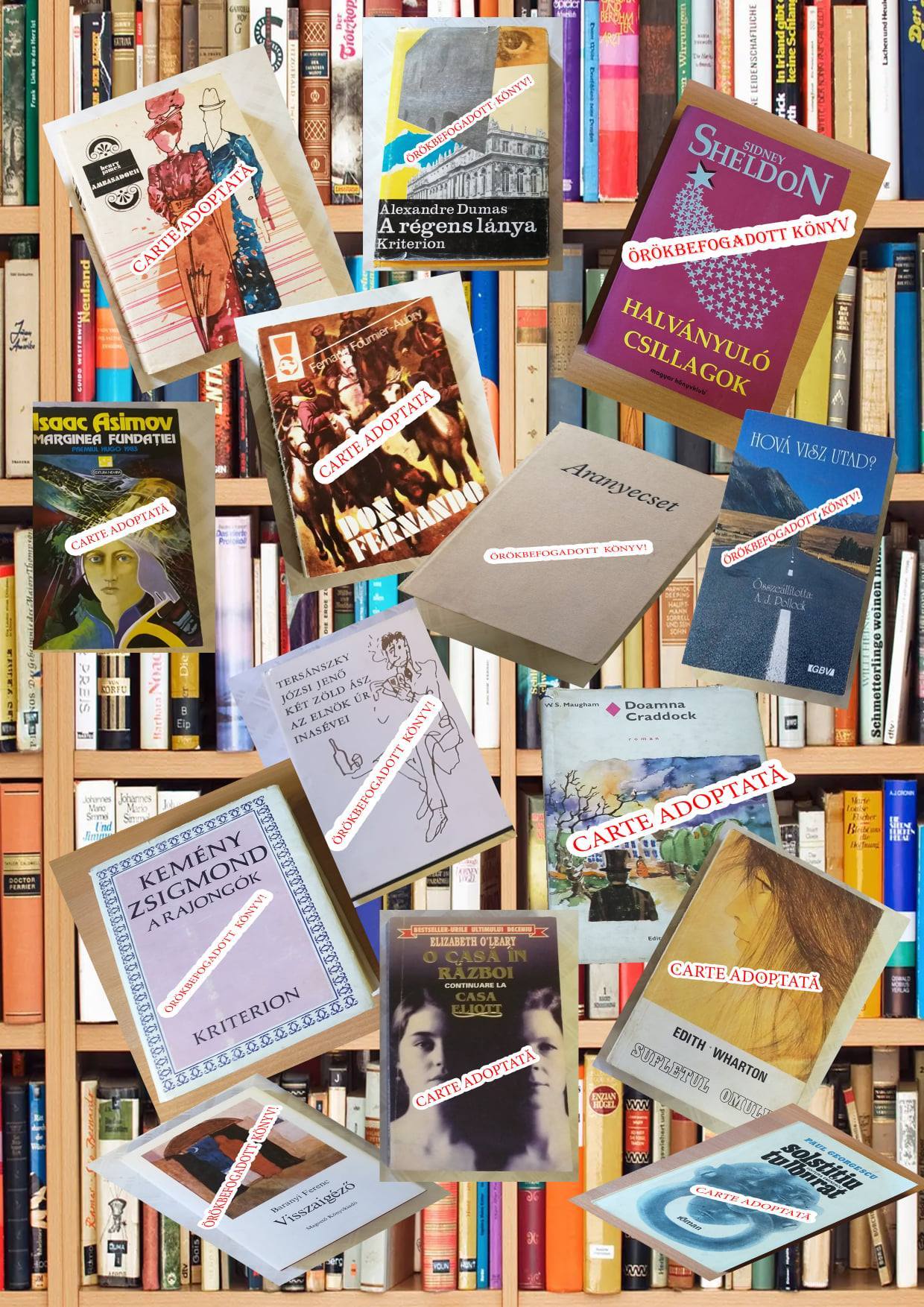 Fogadj örökbe egy könyvet!