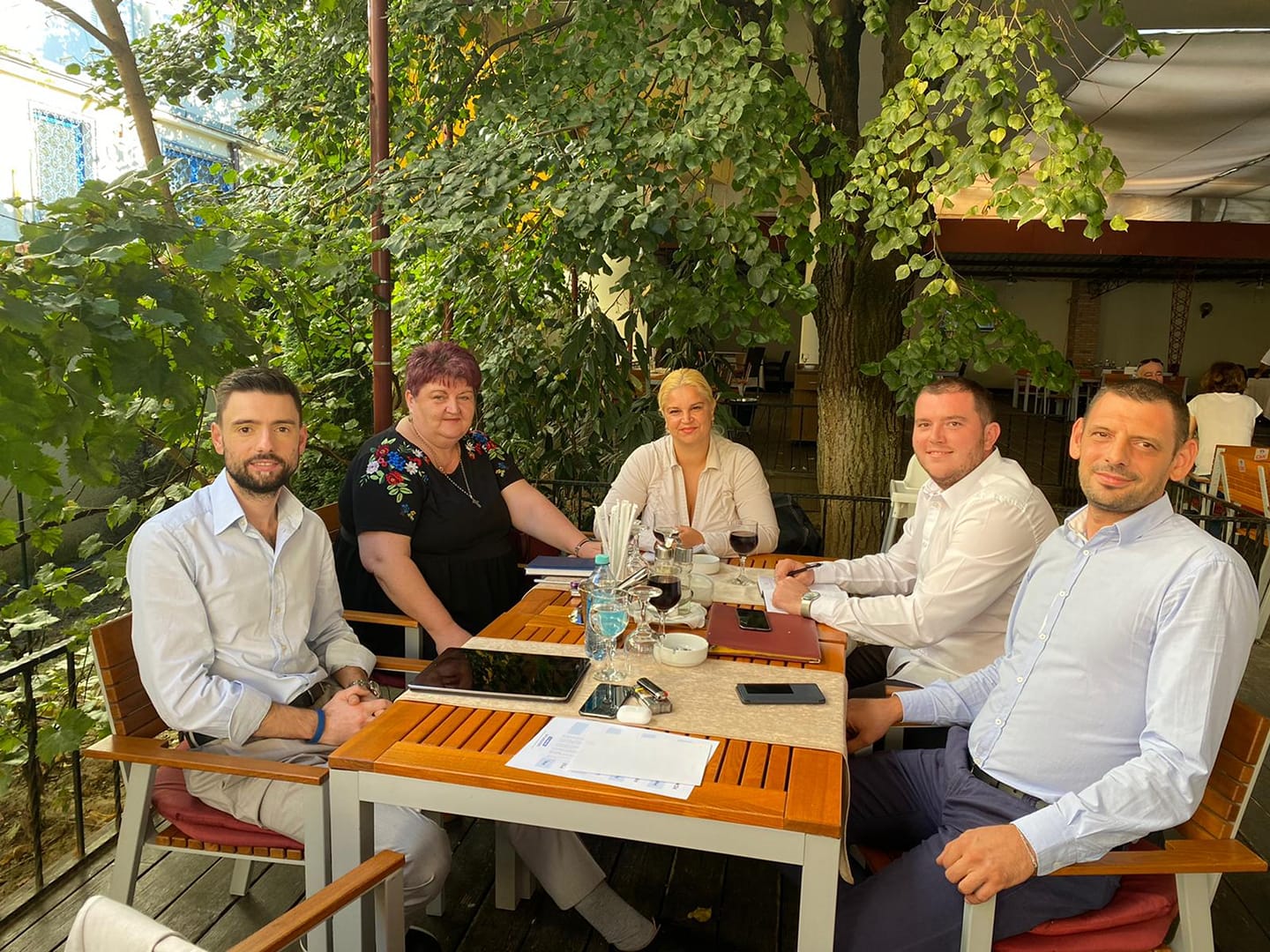 FOTO. Candidatul PMP, Mihai Huzău, primele discuții cu PNR despre Master Plan-ul pentru Satu Mare