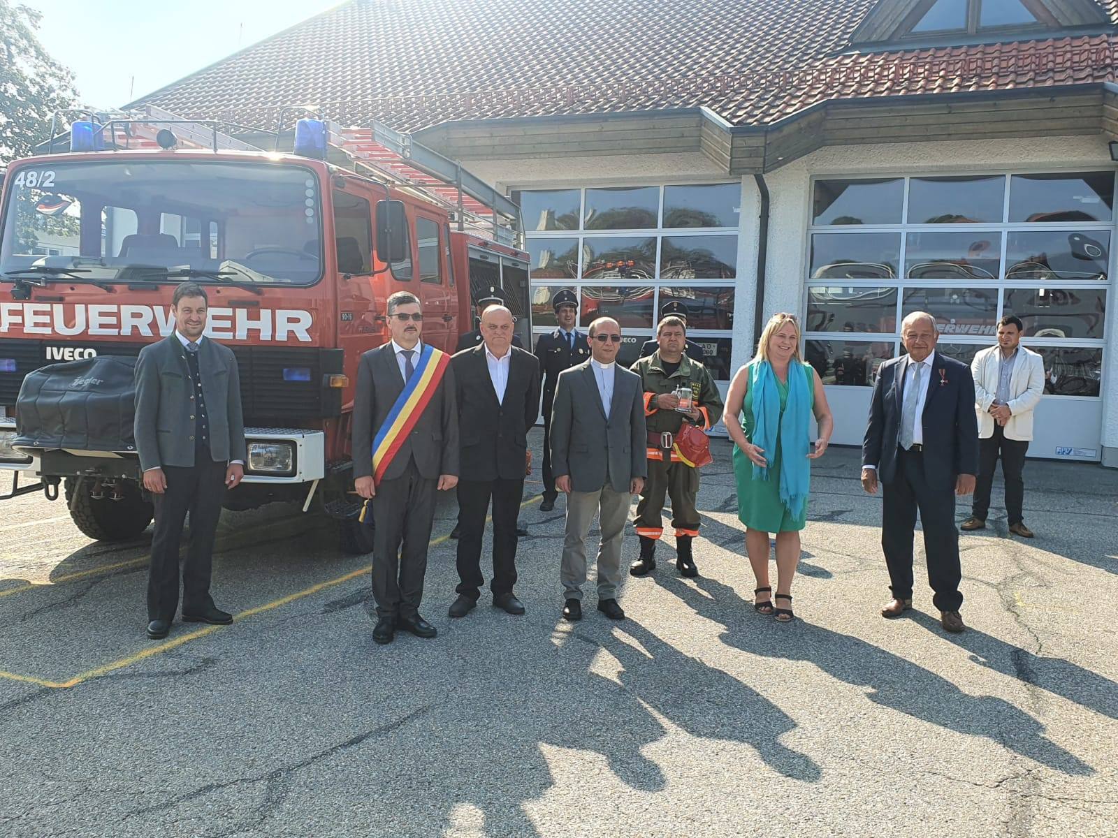 FOTO. Tűzoltóautó Pusztadarócnak