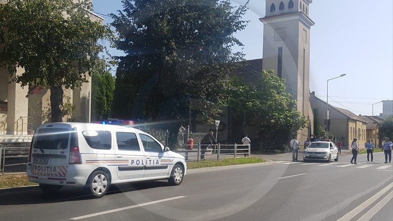 FOTO. Accident grav pe bulevardul Goga. Ce spun polițiștii sătmăreni