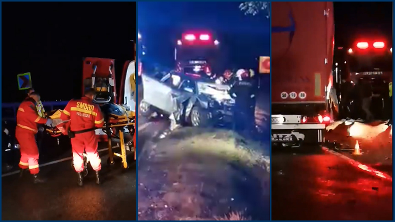 FOTO/VIDEO. Sătmărean implicat într-un grav accident pe DN19. Vinovatul, alcoolemie mare