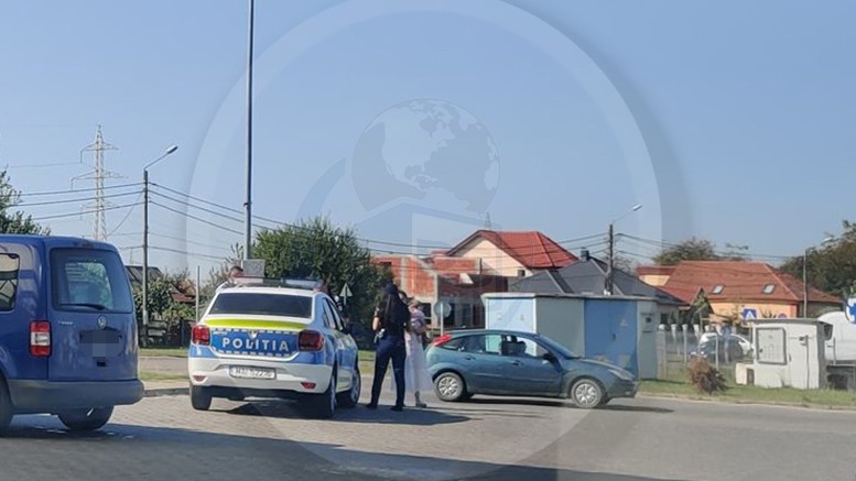 Adolescent lovit cu scaunul în cap într-o benzinărie din municipiul Satu Mare