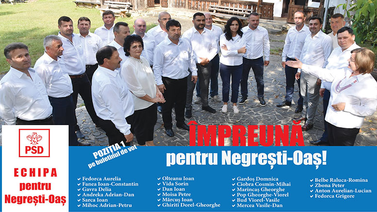 Aurelia Fedorca și-a prezentat lista de consilieri: "Este echipa câștigătoare pentru Negrești-Oaș!"