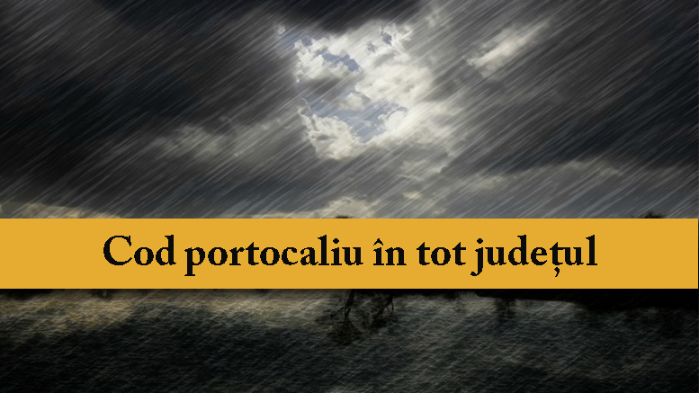 Satu Mare intră sub Cod portocaliu. Sunt așteptate precipitații abundente